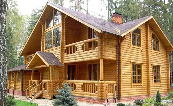 Thiết kế nhà gỗ hiện đại cao cấp - Mẫu nhà gỗ mít