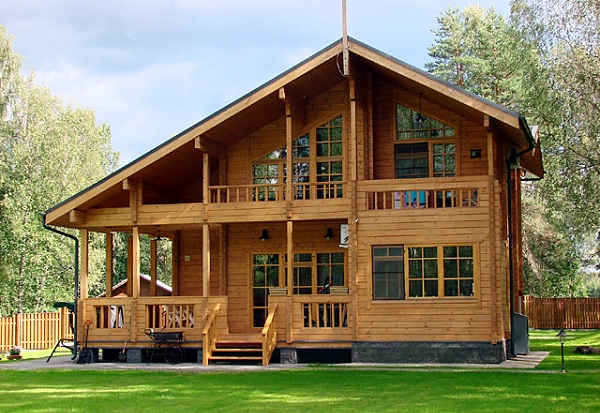 Thiết kế nhà gỗ hiện đại cao cấp - Mẫu nhà gỗ xoan