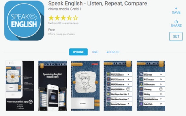 App kiểm tra phát âm tiếng Anh