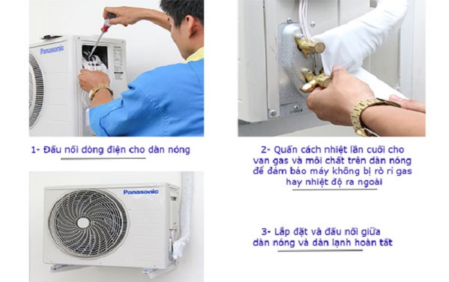 Hướng dẫn cách lắp đặt máy lạnh 2 cục đúng quy trình kỹ thuật