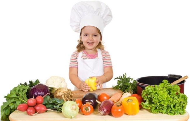 Các loại rau củ quả tốt cho bé