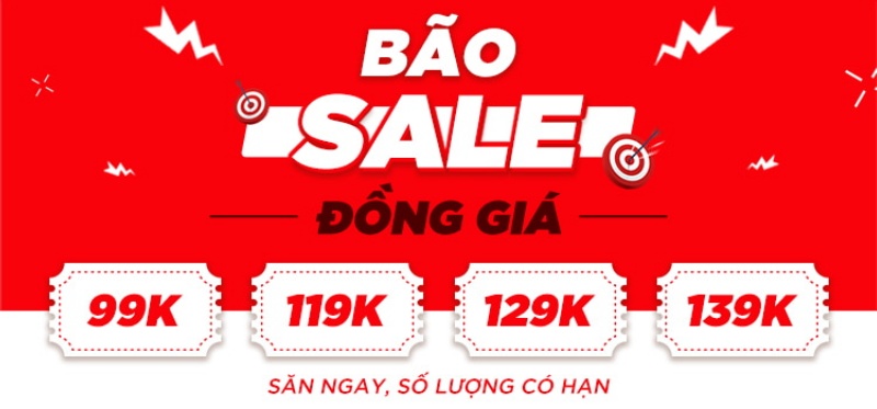 Cách giảm giá sản phẩm