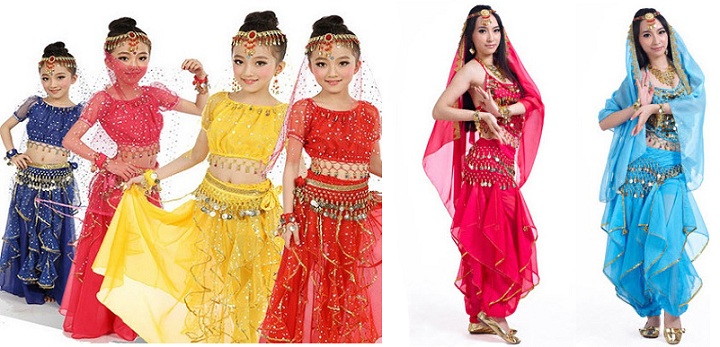 Shop cho thuê trang phục múa Ấn Độ tại TPHCM
