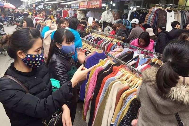 Chợ vải Ninh Hiệp