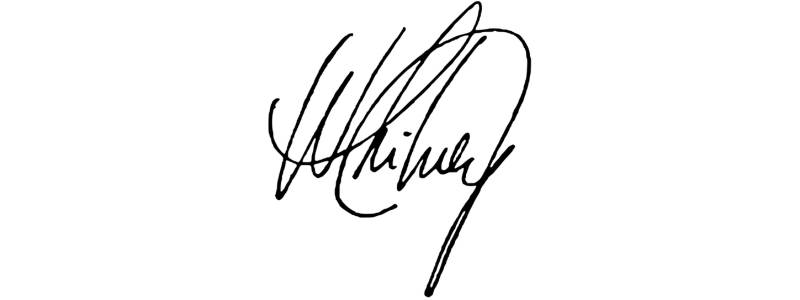 Chữ ký phong thủy Whitney Houston 