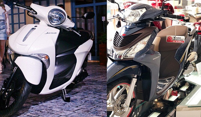 So sánh 2 hãng xe máy nổi tiếng Honda và Yamaha