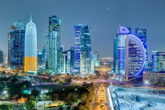 Đất nước Qatar giàu có