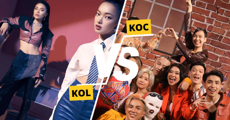 Điểm khác biệt giữa KOL và KOC marketing