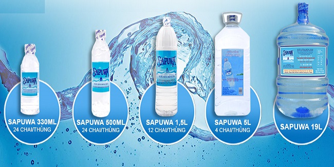 Đại lý nước uống Sapuwa tại TPHCM