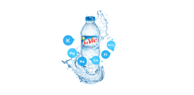 Giá thùng nước Lavie 330ml