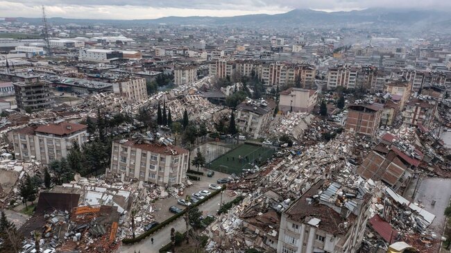 Hiện tượng động đất ở Thổ Nhỹ Kỳ và Syria