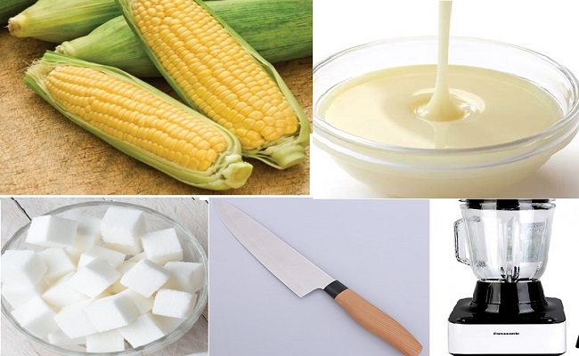 Hướng dẫn cách nấu sữa bắp