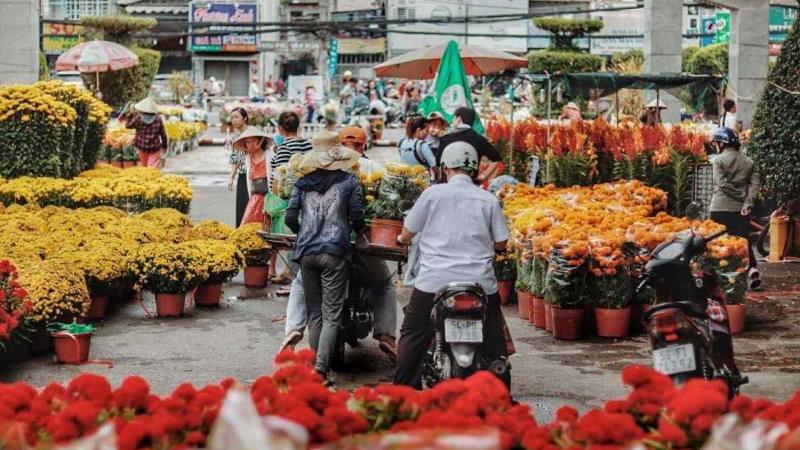 Kinh doanh hoa tươi ngày Tết