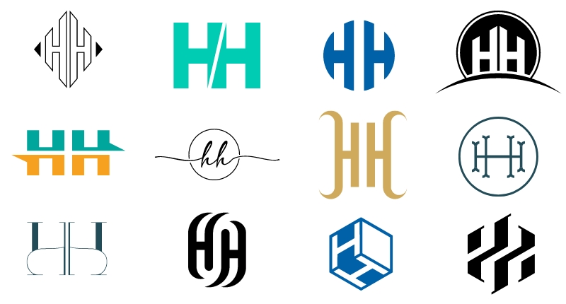 Logo hai chữ H đẹp