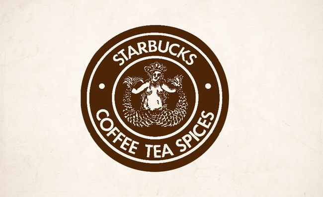 Logo đầu tiên của Starbucks