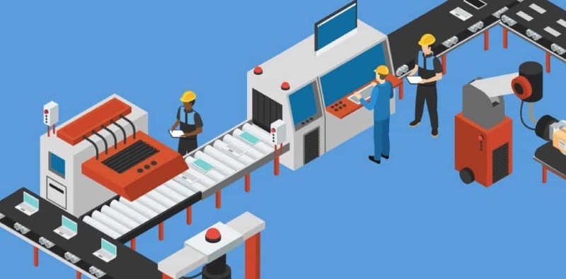 Một dây chuyền sản xuất