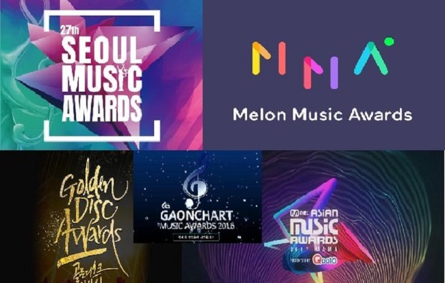 Những giải thưởng âm nhạc lớn và danh giá của Hàn Quốc