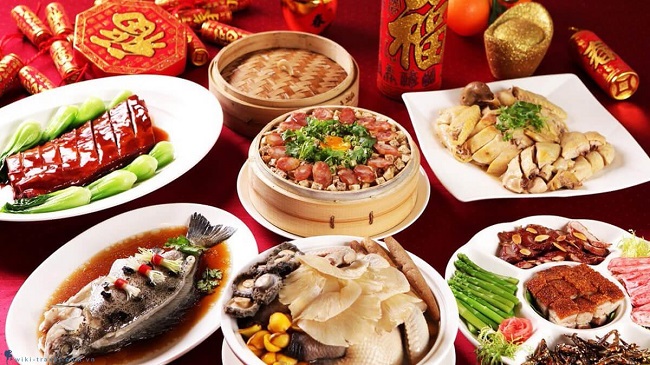 Những món ăn đặc trưng ngày tết của Trung Quốc là gì?