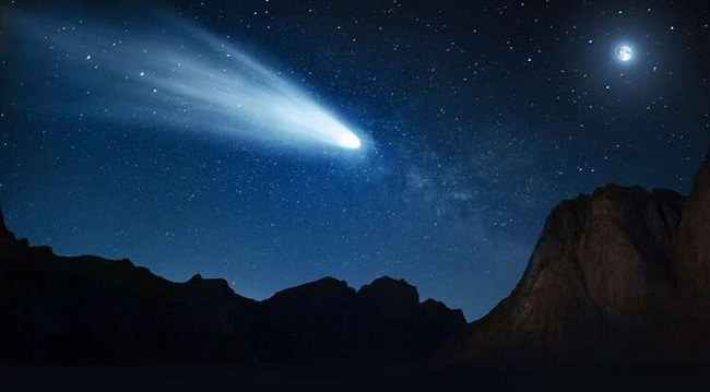 Sao chổi có màu gì?