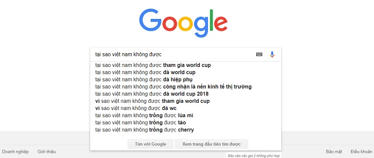 Tại sao Việt Nam không được đá World Cup?