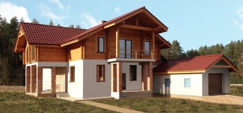 Thiết kế nhà gỗ hiện đại