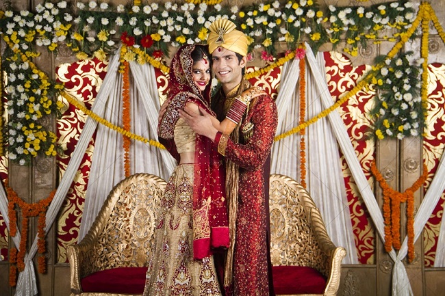 Trang phục cô dâu Ấn Độ trong ngày cưới