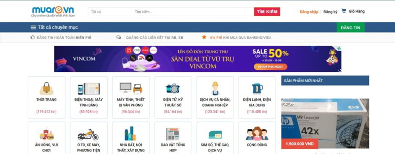 Trang web rao vặt