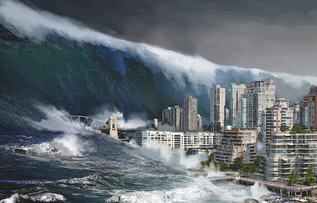 Vì sao có hiện tượng sóng thần xảy ra?
