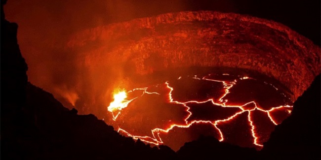 quá trình núi lửa phun trào diễn ra như thế nào
