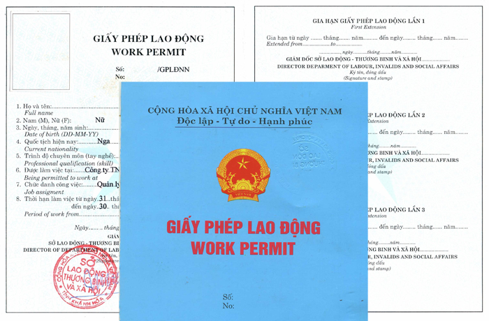 Xin giấy phép lao động visa